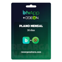 Recarga Btv App Odeon Mensal